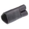 TE Connectivity Multi-Legged Heat Shrink Boot Modified Polyolefin Adhesive Backing 22.86 mm T3-9FR