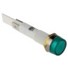 Arcolectric (Bulgin) Ltd 0277 Series Green Panel Mount Indicator 24V 22mA Solder Tab Termination IP67 C027700FAH