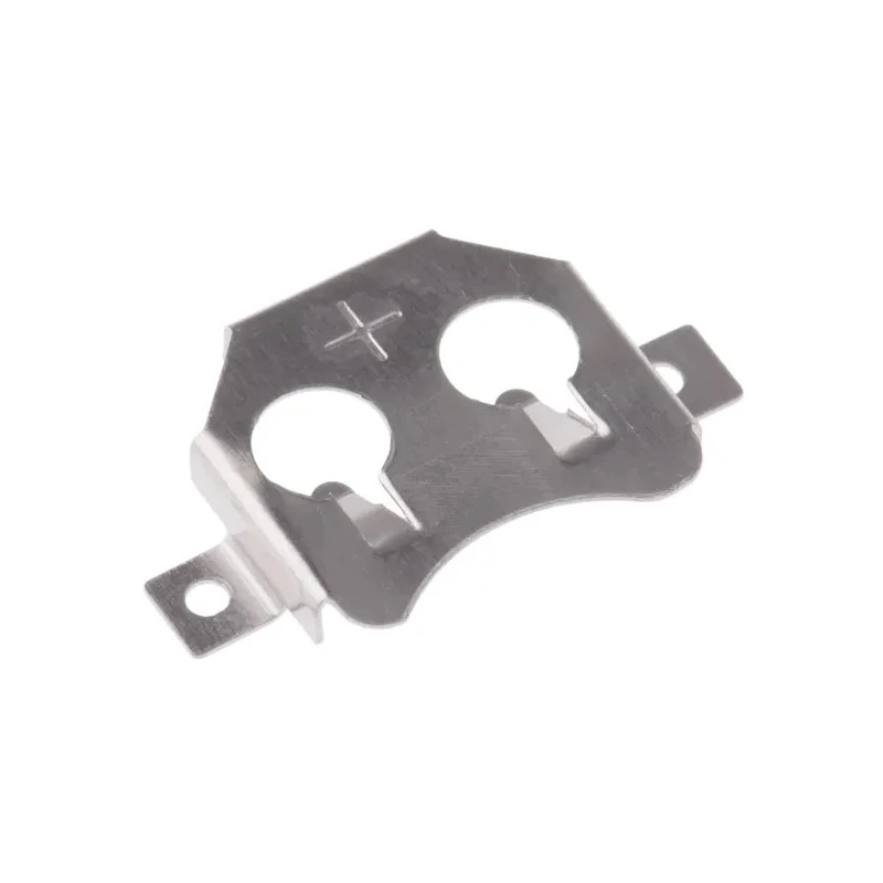 Keystone Battery Contact Top Spring Arm Compatible with CR1216, CR1220 12mm Diameter 1 Cell Phosphor Bronze Body 3000