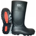 Pollyboot ALFA TPU PLUS S4 Black Steel Toe Capped Unisex Safety Boots EU 39 6 UK 7 US Polyurethane Upper and Sole 202-39