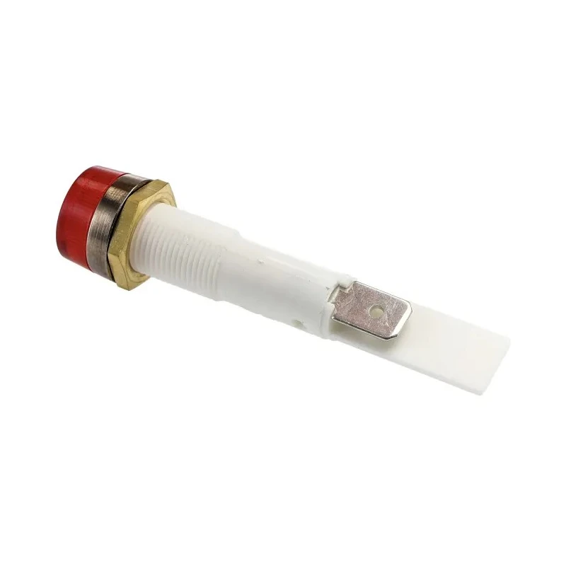 Arcolectric (Bulgin) Ltd 0277 Series Red Panel Mount Indicator, 12V, 37mA, Solder Tab Termination, IP67 C027700FAJ