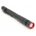 RS PRO Aluminium Rechargeable LED Pen Torch 400 lm Flood and Spot Beam USB Type C 750mAh Battery 155 mm 219-8138