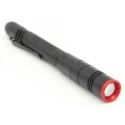 RS PRO Aluminium Rechargeable LED Pen Torch 400 lm Flood and Spot Beam USB Type C 750mAh Battery 155 mm 219-8138