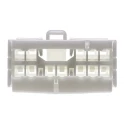 TE Connectivity MULTILOCK 070 Male Connector Housing 3.5 mm Pitch 12 Way 2 Row Straight 173851-1