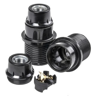Orbitec Bulb Lamp Holder E14 Threaded Stud Screw 250V 2A Thermosetting Resin 60W 140035