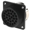 Souriau Sunbank by Eaton Circular Connector, 28 Contacts, Flange Mount, Standard Size, Plug, Female Contact, IP65 UTG02028S