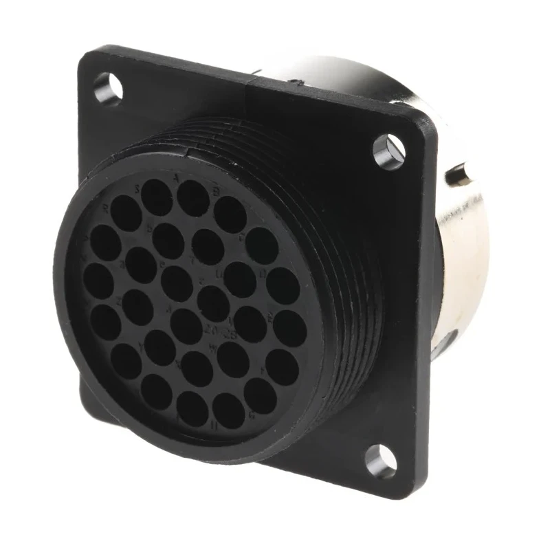 Souriau Sunbank by Eaton Circular Connector, 28 Contacts, Flange Mount, Standard Size, Plug, Female Contact, IP65 UTG02028S
