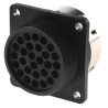 Souriau Sunbank by Eaton Circular Connector, 28 Contacts, Flange Mount, Standard Size, Plug, Female Contact, IP65 UTG02028S