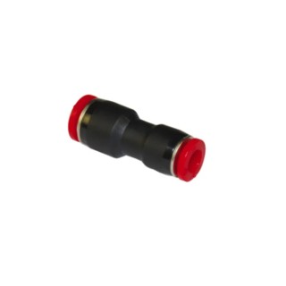 Norgren Pneumatic Fitting Push-In Tube Connector Polybutylene Nickel Plated 8 mm x 4 mm Operating 0–60°C 10 bar C00200804