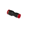 Norgren Pneumatic Fitting Push-In Tube Connector Polybutylene Nickel Plated 8 mm x 4 mm Operating 0 - 60°C 10 bar C00200804
