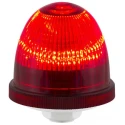 RS PRO Industrial Red Beacon 12V Flashing and Steady Panel Mount LED Bulb IP66 220-5003