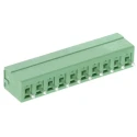 Phoenix Contact 10-Contact Pluggable Terminal Block 3.81 mm Pitch, 1 Row, 8A Current, 160V Voltage, Polybutylene 1803507