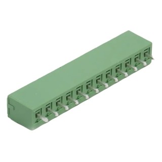 Phoenix Contact MCV 1.5/12-G-3.81 Series Straight Pluggable Terminal Block, 12 Contacts, 3.81 mm Pitch, 1 Row, 160V 1803523