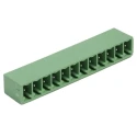 Phoenix Contact MCV 1.5/12-G-3.81 Series Straight Pluggable Terminal Block, 12 Contacts, 3.81 mm Pitch, 1 Row, 160V 1803523