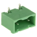 Phoenix Contact GMSTBA 2.5/ 2-G-7.62 Series Pluggable Terminal Block 2-Contact 7.62 mm Pitch Right Angle Solder 630V 1766233