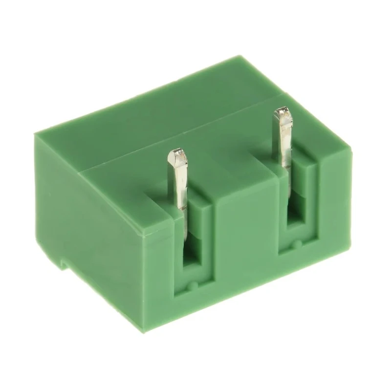 Phoenix Contact GMSTBA 2.5/ 2-G-7.62 Series Pluggable Terminal Block 2-Contact 7.62 mm Pitch Right Angle Solder 630V 1766233