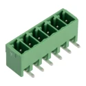 Phoenix Contact MC 1.5/ 6-G-3.81 Series Pluggable Terminal Block, 6-Contact, 3.81 mm Pitch, Right Angle, 8A, 300V 1803316