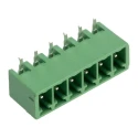 Phoenix Contact MC 1.5/ 6-G-3.81 Series Pluggable Terminal Block, 6-Contact, 3.81 mm Pitch, Right Angle, 8A, 300V 1803316
