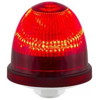 RS PRO Industrial Red Beacon 240V AC/DC Steady and Flashing Panel Mount LED Signal Light 220-5008