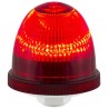 RS PRO Industrial Red Beacon 240V AC/DC Steady and Flashing Panel Mount LED Signal Light 220-5008