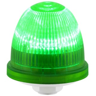 RS PRO Green Beacon 240V Steady, Flashing Panel Mount LED Bulb IP66 220-5009