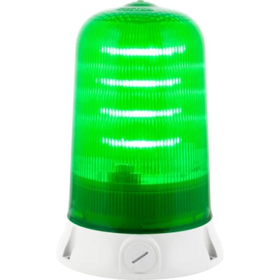 RS PRO Green Beacon 12V Flashing Rotating Steady Base LED Bulb Polycarbonate Housing IP65 220-5014