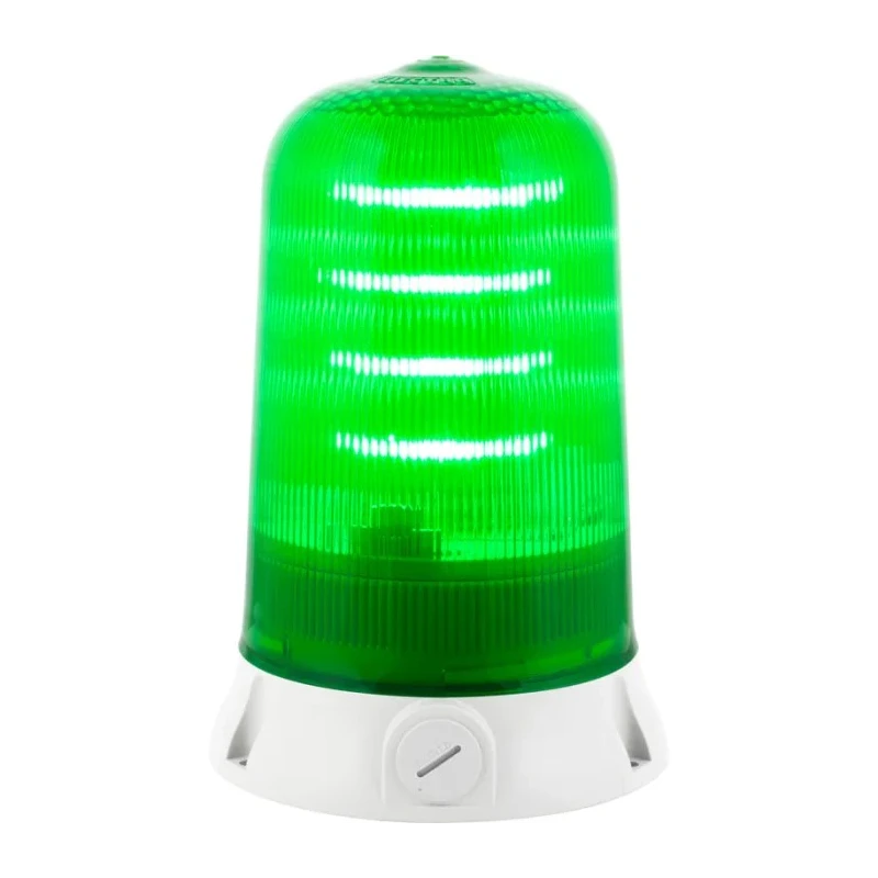 RS PRO Green Beacon 12V Flashing Rotating Steady Base LED Bulb Polycarbonate Housing IP65 220-5014