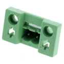 Phoenix Contact Pluggable Terminal Block 2-Contact 5.08 mm Pitch 1 Row Nylon Housing 320V 12A Current 0707248