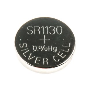 RS PRO Silver Oxide Button Battery SR54 1.55 V 70mAh 11.6 mm Diameter 5 Pack 593-439
