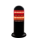 RS PRO Amber and Red LED Signal Tower with 2 Lights, No Sounder Component, 24V Base 220-5039