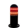 RS PRO 2 Light Signal Tower Amber, Red LED, 240V Base 220-5040