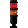 RS PRO Red Amber Signal Tower LED 2 Lights Base Mount 24V AC/DC 110mA IP66 165mm Height 220-5047