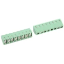 Phoenix Contact MKDS 1/8-3.81 Series PCB Terminal Block, 8-Contact, 3.81 mm Pitch, 1 Row, Polyamide Housing, Screw 1727078
