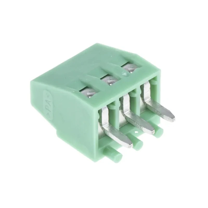 Phoenix Contact PCB Terminal Block 3-Contact 2.54 mm Pitch 1 Row Polyamide Housing Female Connector 320V 6A 1725669