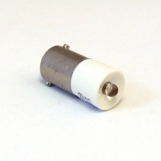 CML Innovative Technologies White Indicator Lamp 130V AC BA9 Base 10mm Diameter 1200mcd 1860613W3A