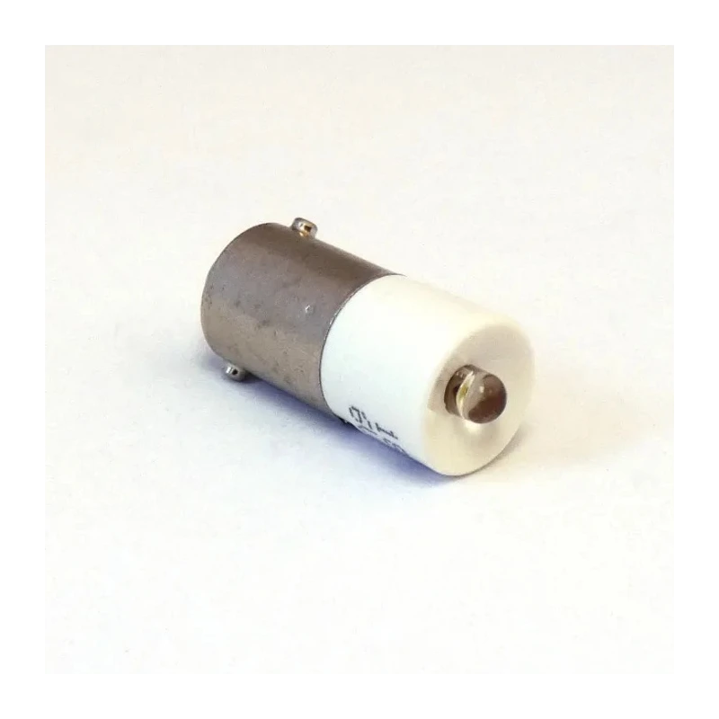 CML Innovative Technologies White Indicator Lamp 130V AC BA9 Base 10mm Diameter 1200mcd 1860613W3A