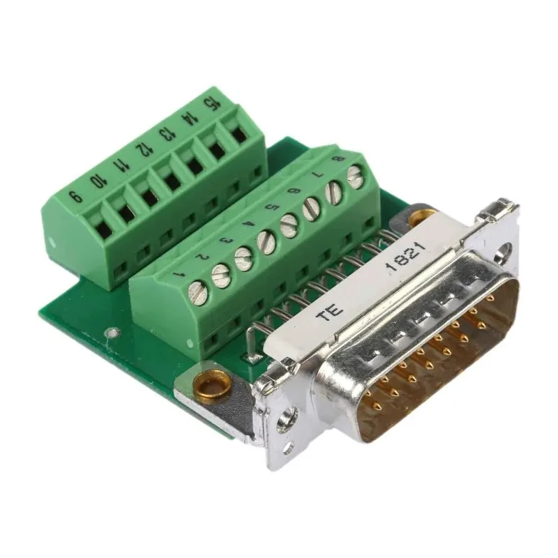 Phoenix Contact SH 15 Way Right Angle PCB D-Sub Connector 2.77 mm Pitch 50V 100mA 2761606