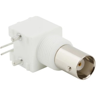 Amphenol RF Coaxial Connector Through Hole Female BNC 50 Ω Straight Body Solder Cup 031-5431
