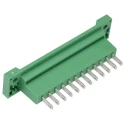 Phoenix Contact Pluggable Terminal Block 12-Contact 5.08 mm Pitch 1 Row 320V 12A Polyamide Housing 0707332