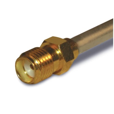 Amphenol RF Coaxial Connector Cable Male BNC 50 Ω Straight Body Solder 132101