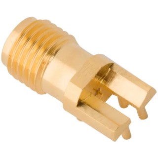 Amphenol RF 531-40188 Series Coaxial Connector Cable Female SMA 50 Ω Straight Body Crimp 901-10510-3