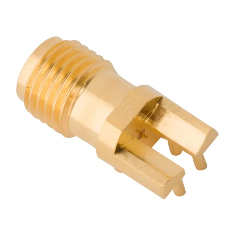 Amphenol RF 531-40188 Series Coaxial Connector Cable Female SMA 50 Ω Straight Body Crimp 901-10510-3