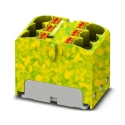 Phoenix Contact VIP Series 6-Way Distribution Block, 32A, 450V, DIN Rail Mounting 1154139