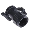 Souriau Sunbank by Eaton Circular Connector Backshell, Shell Size 14, Straight Orientation, Female, Plastic Housing UTG14AC