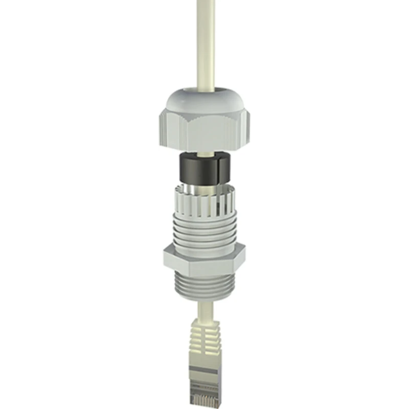Bopla Light Grey Polyamide Cable Gland M25 Thread 3 mm to 8 mm IP69 12002414 MBF 25C-USB
