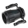 Souriau Sunbank by Eaton Circular Connector Backshell Plastic Housing Black Size 16 Straight Female with Strain UTG16AC