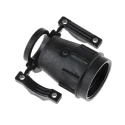 Souriau Sunbank by Eaton Circular Connector Backshell Plastic Housing Black Size 16 Straight Female with Strain UTG16AC