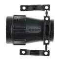 Souriau Sunbank by Eaton Circular Connector Backshell Plastic Housing Black Size 16 Straight Female with Strain UTG16AC