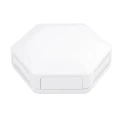 CAMDENBOSS Enclosure for Raspberry Pi, White ABS Body, IP30/IP40, UL94-V0, RoHS Compliant CBHEX1-42-WH