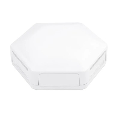 CAMDENBOSS Enclosure for Raspberry Pi, White ABS Body, IP30/IP40, UL94-V0, RoHS Compliant CBHEX1-42-WH